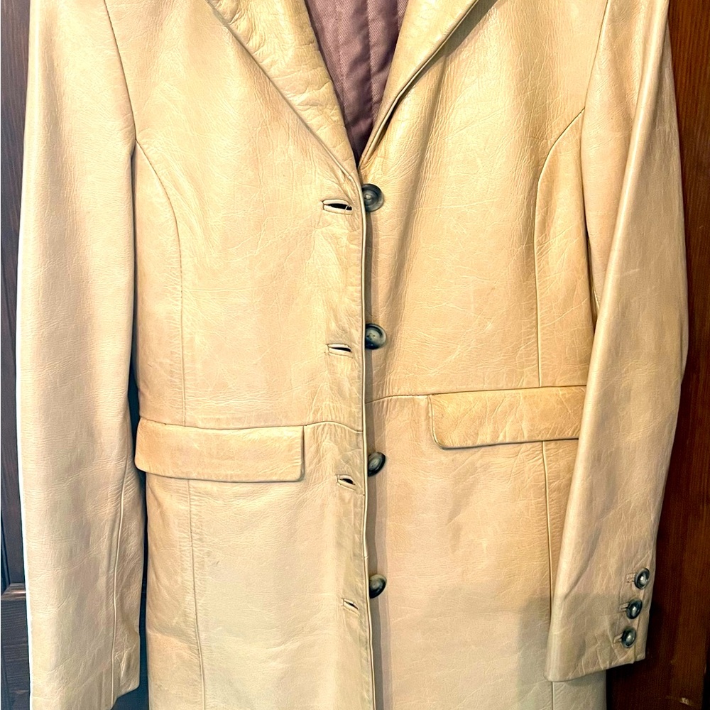 Leather Coat